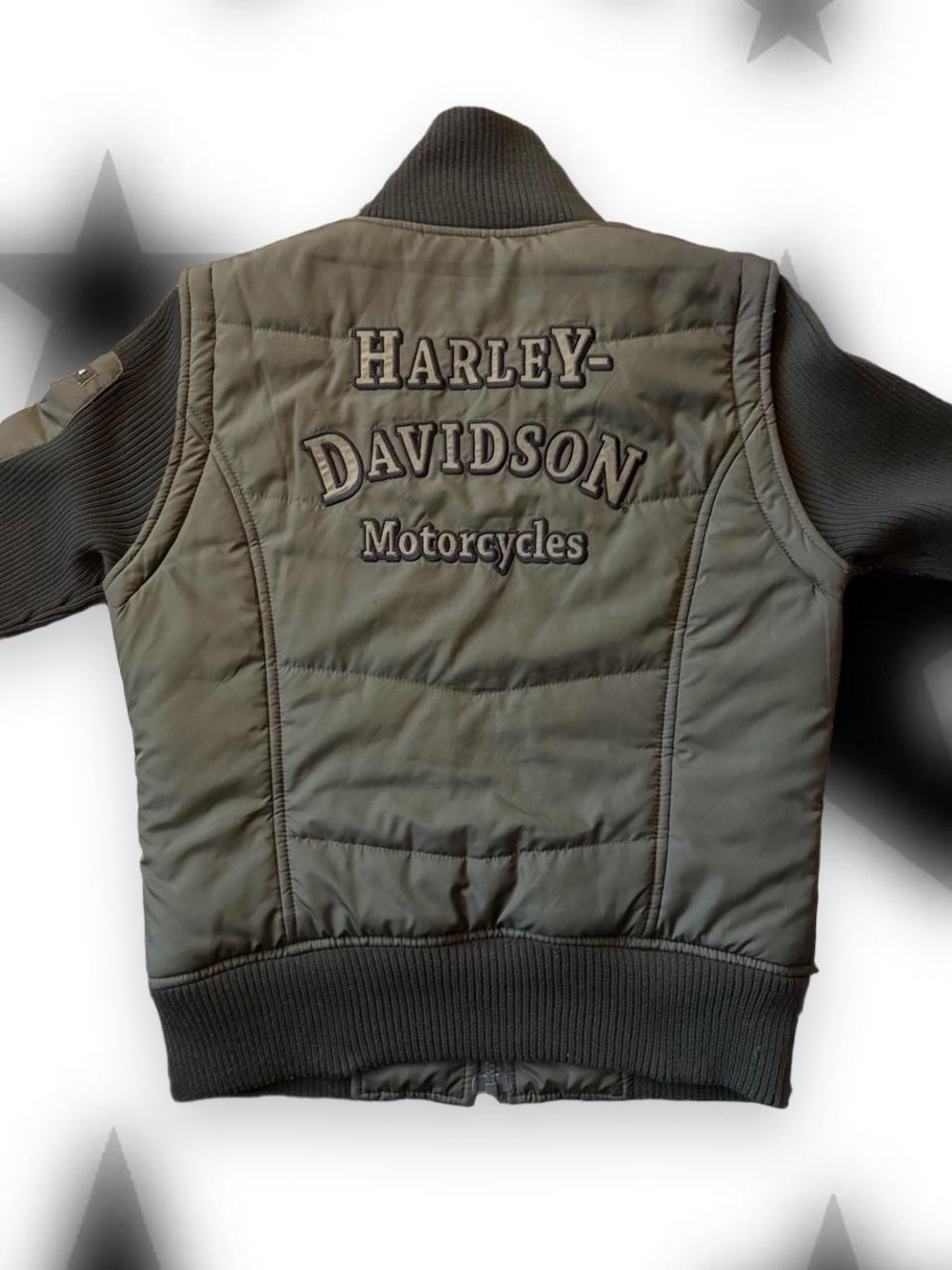 Harley-Davidson Women’s Olive Green Puffer Jacket